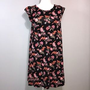 ❤️ LOFT Floral T-Shirt dress